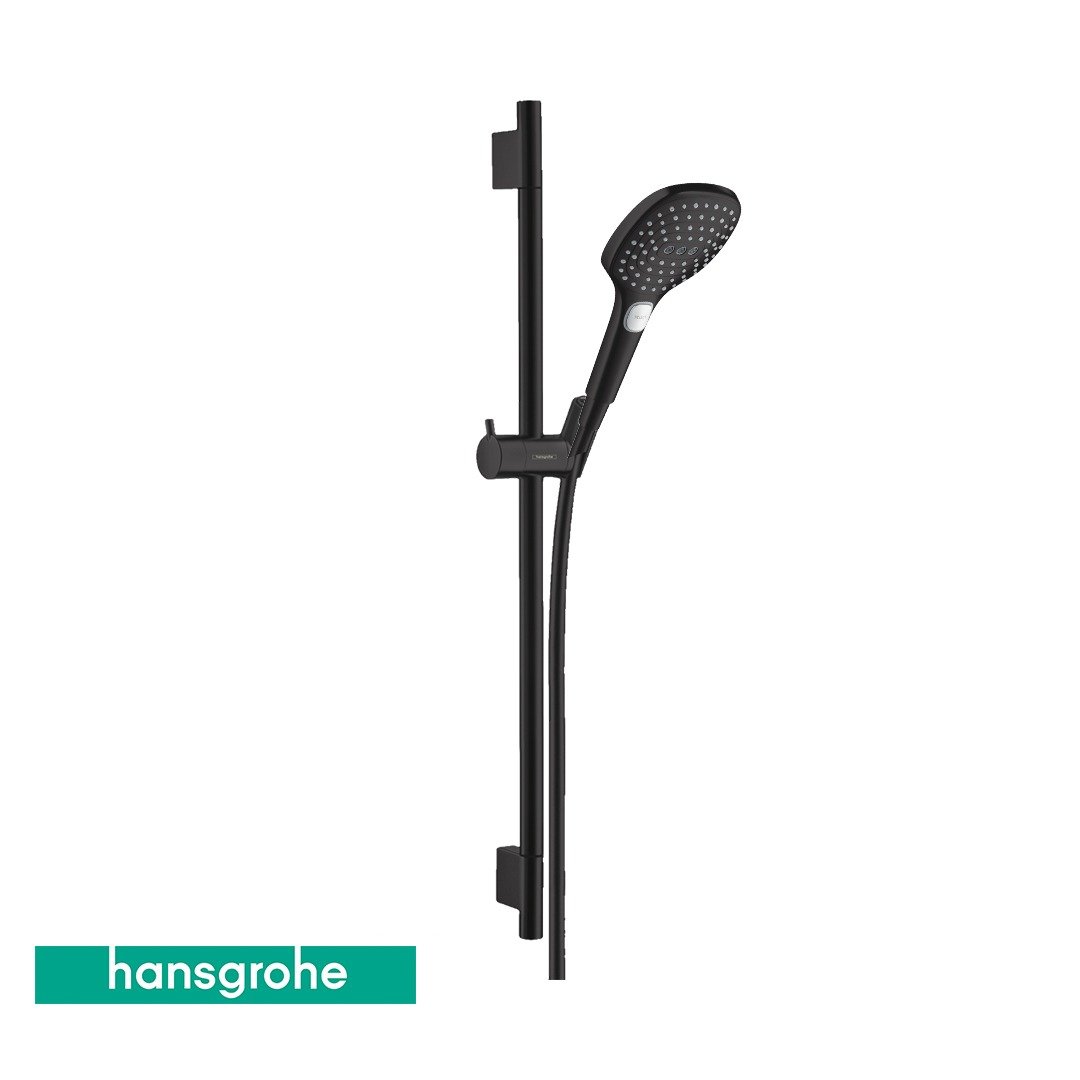 Hansgrohe Raindance Select E Satin Siyah Duş Seti 120 3 jet 28632670-26520670